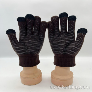 Guantes de punto para hombres con alta calidad